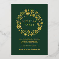 Flammes de neige Whimsal Wreath Green Holiday Part