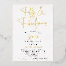 Glam FIfty Fabulous Script Réel 