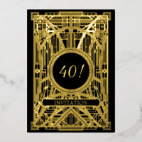 Grand Gatsby Art Déco des années 20