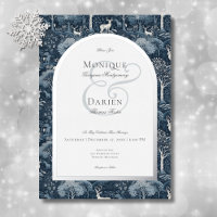 Hiver vintage William Morris Mariage élégant