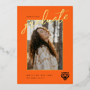 Invitation En Aluminium Idaho State University Bengals Spirit Design