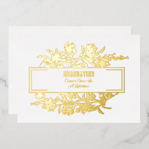 Invitation En Aluminium La Diplôme Arrive Une Fois Dans La Vie