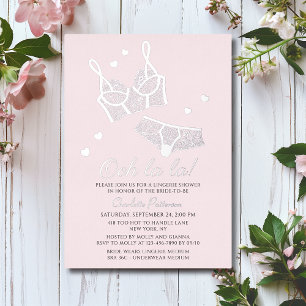 Invitation En Aluminium Lingerie Enterrement de Vie de Jeune Fille Cadeau