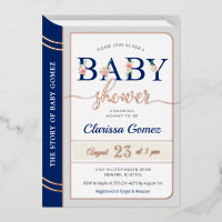 Livre d'histoire Couverture bébé garçon douche Roy