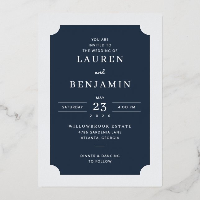 INVITATION EN ALUMINIUM ___LLMGEN___ 15 (Recto)