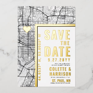 Invitation En Aluminium Localisateur d'amour de St. Paul   Enregistrer la 