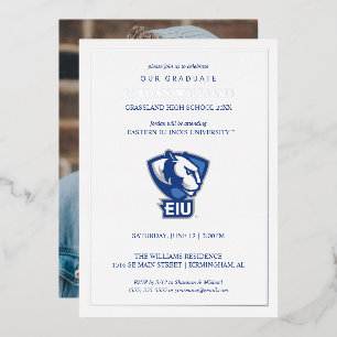 Invitation En Aluminium Logo Eastern Illinois University Panthers