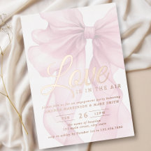 Love Is In The Air Arc Mauve Fiançailles Rose Gold