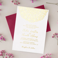 Lune de croissant radieux Splendid Mandala Mariage