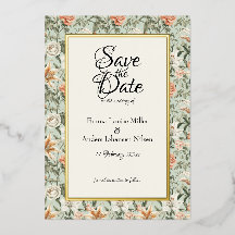 Lush Luxe, Tiger Lily & Mint, Enregistrer la date