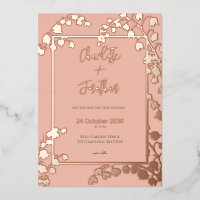 Lys de la Vallée Jardin Floral Mariage Or