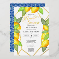 Main Squeeze Citrons Mariage Italien - Or