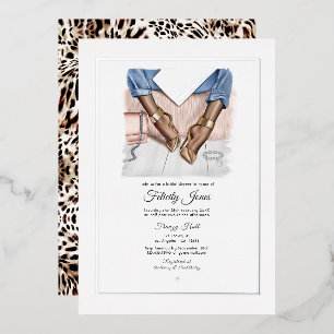 Invitation En Aluminium Mariage Chic et Glamour Enterrement de Vie de Jeun