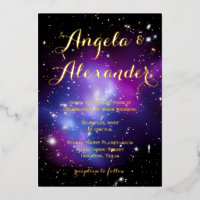 Mariage de Planétarium à grappes violettes