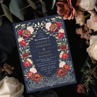 Mariage Fantastique dans un Jardin Floral Enchanté