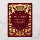 Mariage médiéval Red Sword Shield