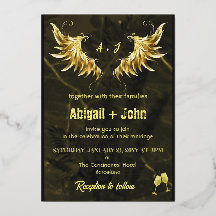 Mariage minimaliste à feuilles séchées de l'aile d