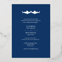 Mariage Requin Feuille d'Argent