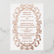 mariage romantique Art nouveau rose