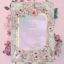Mariage vintage Periwinkle Peony