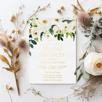 Merveilleuse Fête des mariées Florale Blanche Brun