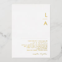 Moderne Minimaliste | Réel Mariage au Monogramme D