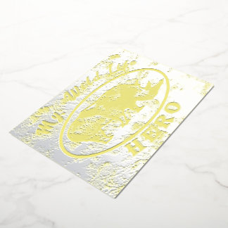 Invitation En Aluminium Mon héros de la faune