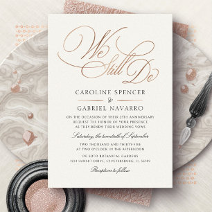 Invitation En Aluminium Nous faisons toujours un renouvellement de vœux d'