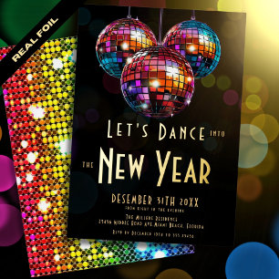 Invitation En Aluminium Nouvel An