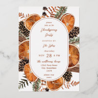 Oranges Russe Vacances Thanksgiving Dîner