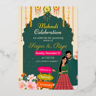 Invitation En Aluminium peonydelft fleuri botanique porcelainvi bleu blanc