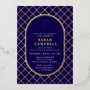 Invitation En Aluminium PharmD Docteur en pharmacie Motif de vérification 