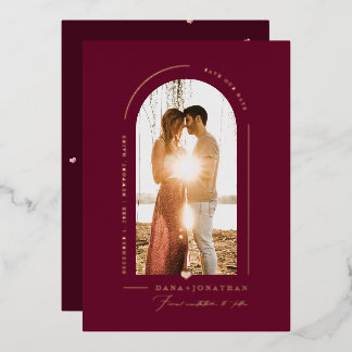 Invitation En Aluminium PixDezines do-it-yourself couleur Arche Bourgogne 