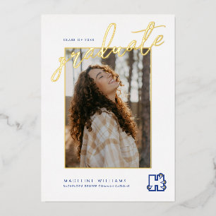 Invitation En Aluminium Remise des diplômes du collège Hilbert