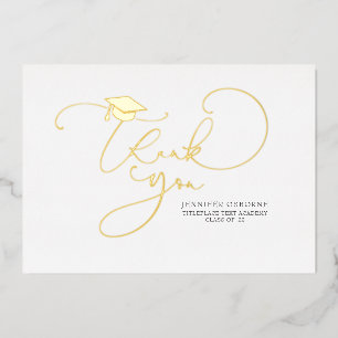 Invitation En Aluminium Script Calligraphy