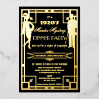 Soirée énigmatique Art Déco années 20 réelle