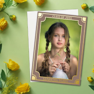 Invitation En Aluminium Style Tarot