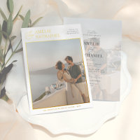 Véritable huile | Calligraphie Ampersand 2 Mariage