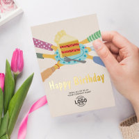 Votre Logo Cute Cake De Tous Les Anniversaires Pro