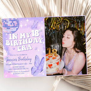 Invitation En mon 18e anniversaire