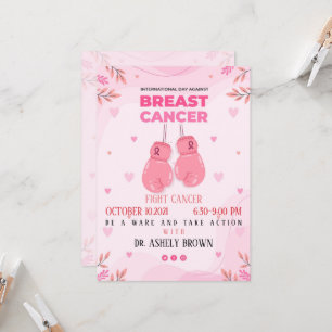 Invitation En octobre, nous portons du rose  