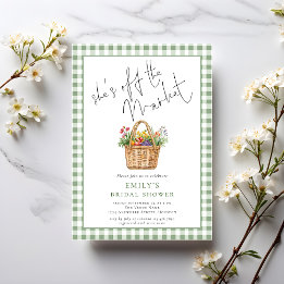 Invitation en vichy Elle n’est pas à la Fête des mariées de s