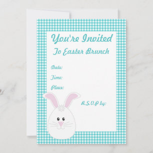 Invitation En vichy Rabbit