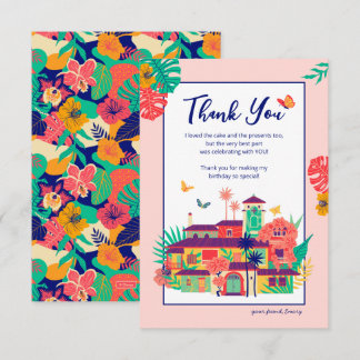 Invitation Encanto Casa Madrigal Merci d'anniversaire