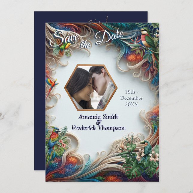 Invitation Enchanted Magical Fantasy Creations  (Devant / Derrière)