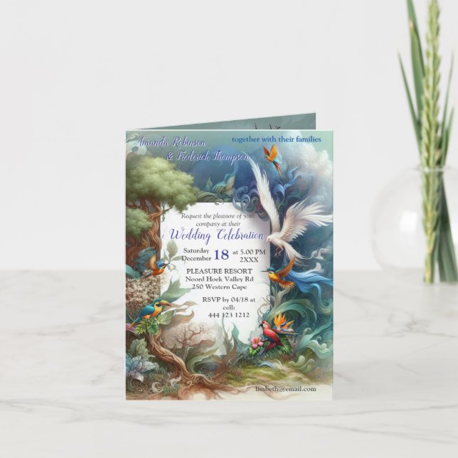 Invitation Enchanted Magical Fantasy Creations (Devant)
