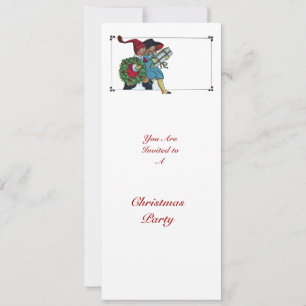 INVITATION ENFANTS AVEC DES CADEAUX DE NOËL -