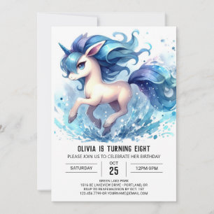 Invitation Enfants Cheval Anniversaire