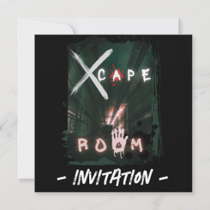 Invitation Enigma cachée de la salle d'évasion