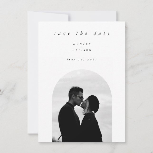 Invitation Enregistrer la date (Devant)